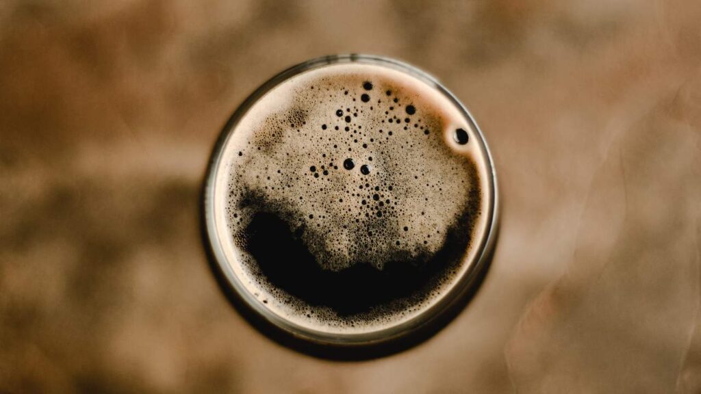 黒ビールの画像